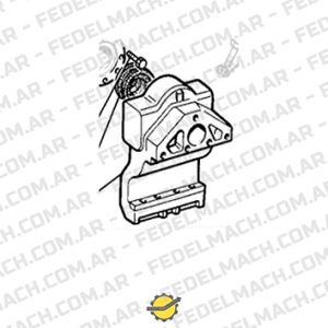 588941 488942 Soporte de Rueda Guía FIAT-ALLIS AD BD 18 20